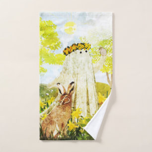 The Spirit of Ostara Hand Towel