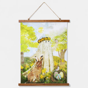 The Spirit of Ostara Hanging Tapestry