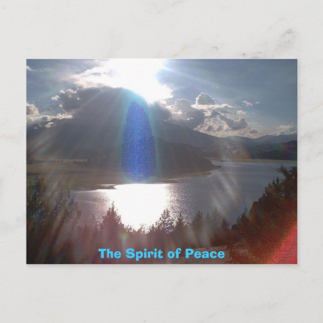 The Spirit of Peace Postcard (Front)