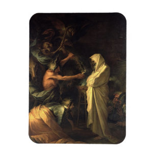 The Spirit of Samuel appearing to Saul at the hous Magnet