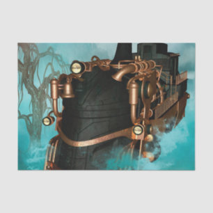 The spirit of steampunk tissue paper