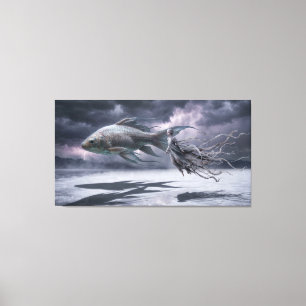 The Spirit of the Salt Flats Canvas Print