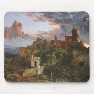 The Spirit of War (Battle at a Medieval Castle) Mouse Mat