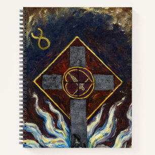 The Spirit World, No.14 by Anna Cassel Notebook
