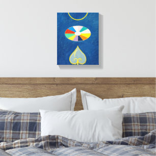 The Spirit World, No.54, 1915 by Anna Cassel Canvas Print