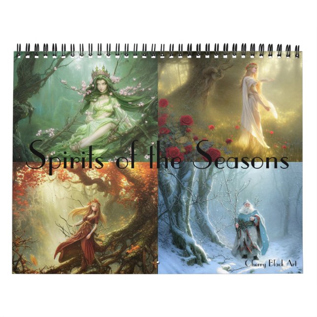 The Spirits of the Seasons Calendar (Cover)