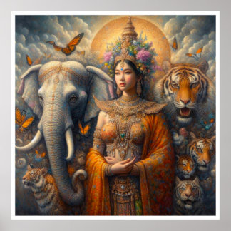 The spiritual art poster