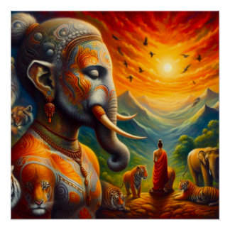 The spiritual art poster