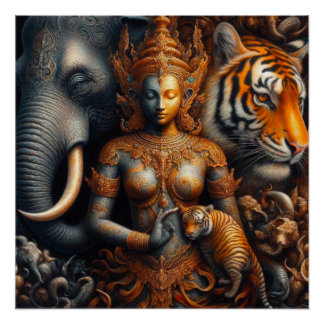 The spiritual art poster