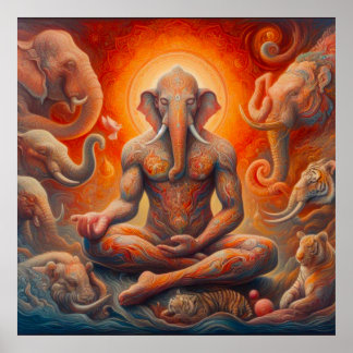 The spiritual art poster