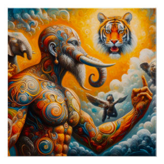 The spiritual art poster