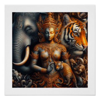 The spiritual art poster