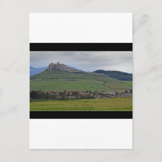 The Spis Castle The Largest Castle Of Central Euro Postcard