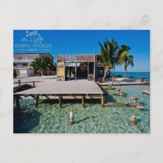 The Split at Caye Caulker, Belise Postcard