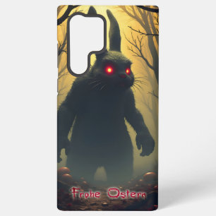 The Spooky Easter Bunny in the Shadowy Forest Samsung Galaxy Case