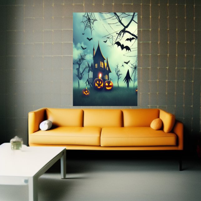 The spooky house| AI Art Poster (Creator Uploaded)