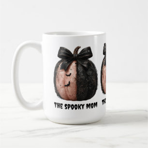 The Spooky Mom Halloween Pumpkin Coffee Mug