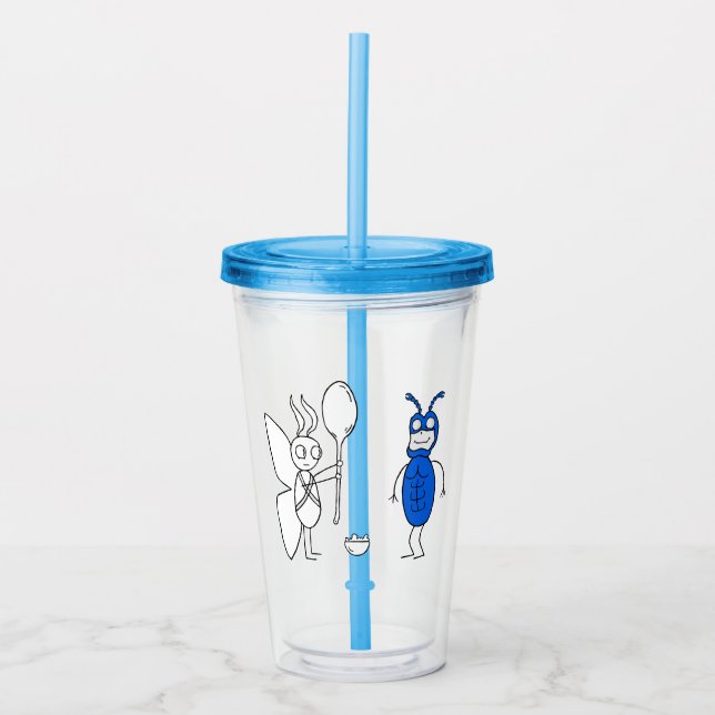 The SPOOOOOOOONNNN Is Too Big Acrylic Tumbler (Front)