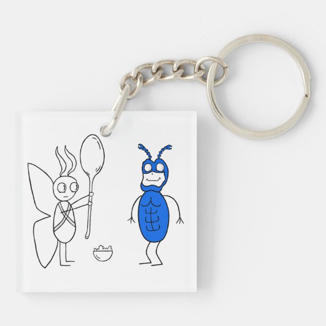 The SPOOOOOOOONNNN Is Too Big Key Ring (Back)