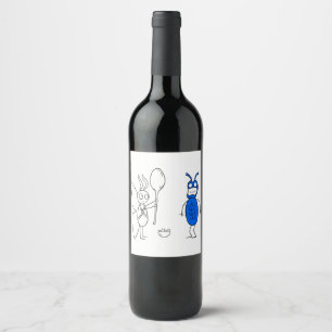The SPOOOOOOOONNNN Is Too Big Wine Label