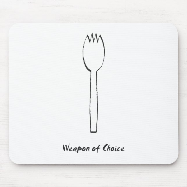 THE SPORK MOUSE MAT (Front)