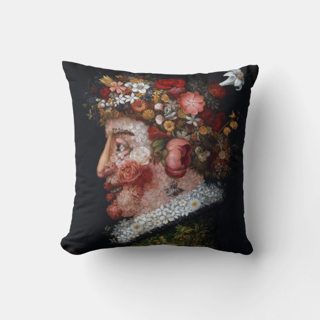 The Spring, Arcimboldo Cushion (Front)