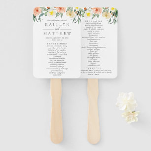 The Spring Blossoms Wedding Collection Hand Fan