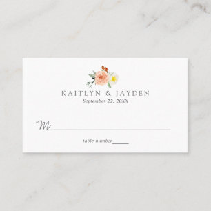 The Spring Blossoms Wedding Collection Place Card