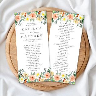The Spring Blossoms Wedding Collection Programme