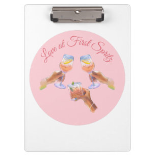 The Spritz Squad Aperol Bachelorette Party Theme Clipboard