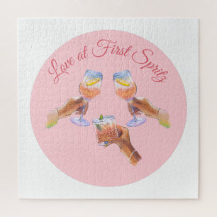 The Spritz Squad   Aperol Bachelorette Party Theme Jigsaw Puzzle