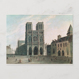 The Square in Front of Notre-Dame Postcard
