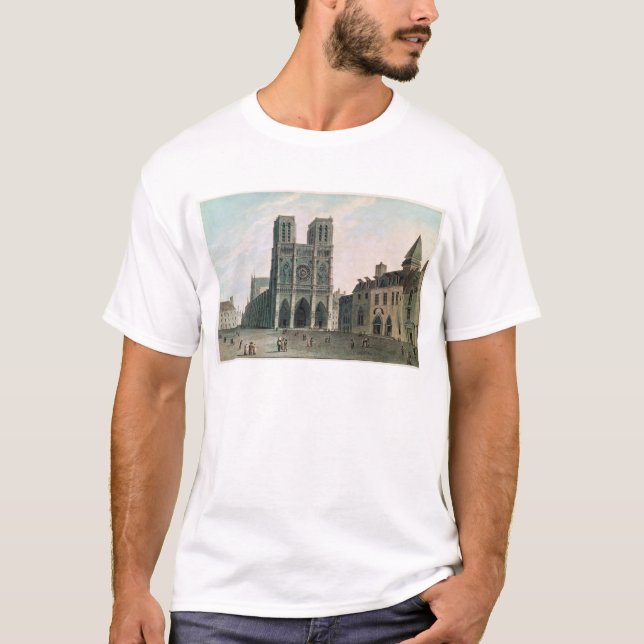 The Square in Front of Notre-Dame T-Shirt (Front)