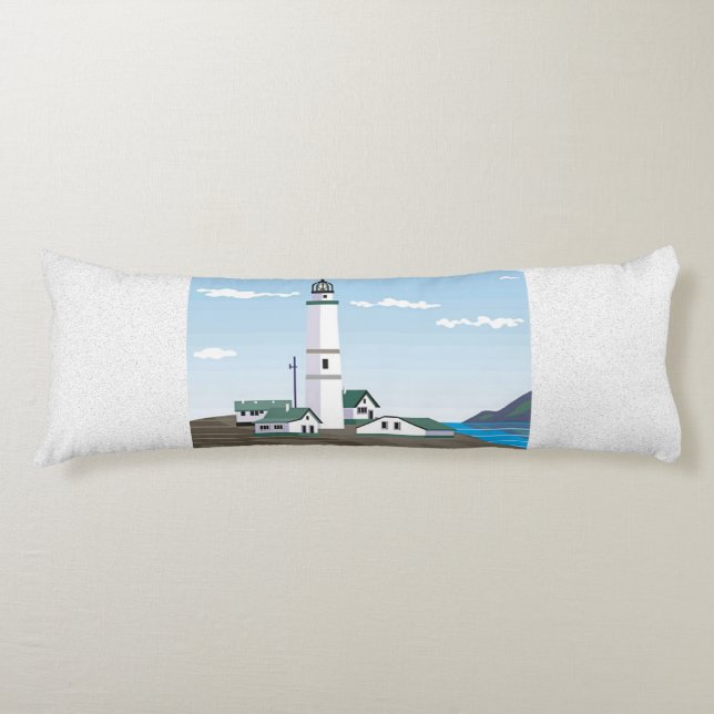 The Square Lighthouse - Body Cushion (Front)