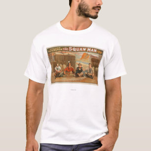 "The Squaw Man" - The Pipe of Peace Theatre T-Shirt