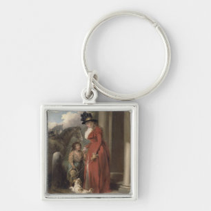 The Squire's Door, c.1790 (oil on canvas) Key Ring