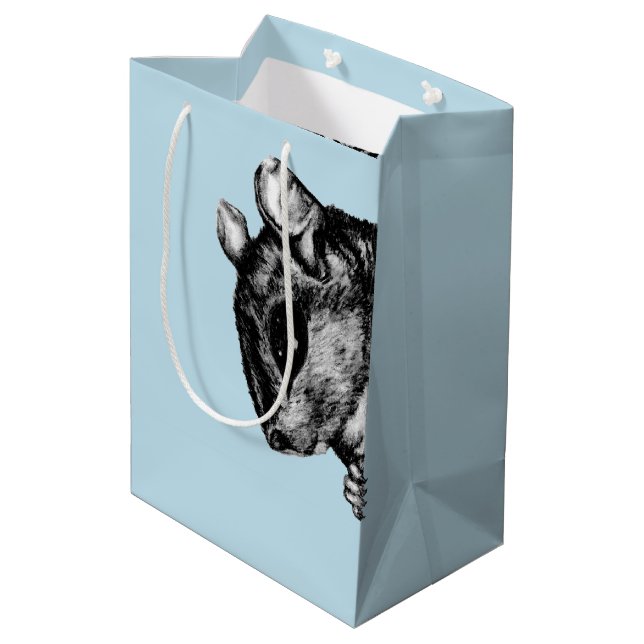The Squirrel Medium Gift Bag (Back Angled)