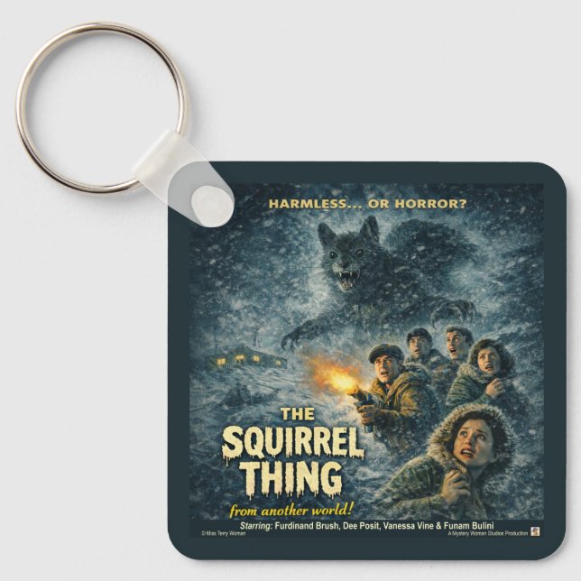 The Squirrel Thing Key Ring (Front)