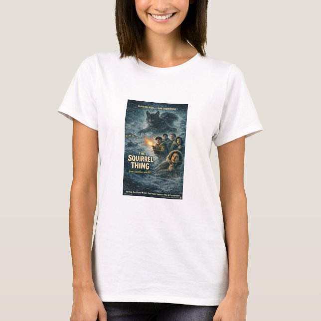 The Squirrel Thing Movie Parody T-Shirt (Front)