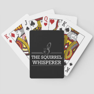 The Squirrel Whisperer Playing Cards