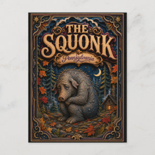 The Squonk Pennsylvania Popcut Legends Postcard