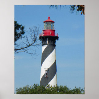 THE ST. AUGUSTINE LIGHTHOUSE Poster