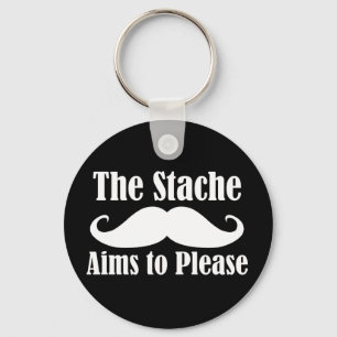 The Stache Aims to Please in Key Ring