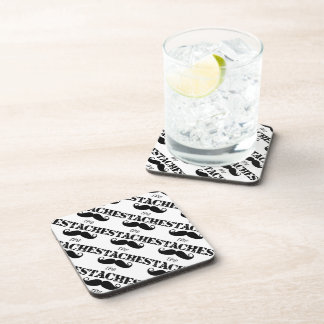 The Stache Moustache Pattern Coaster