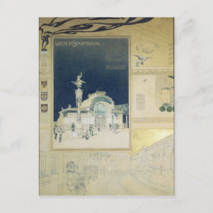 The Stadtbahn Pavilion of the Vienna Postcard