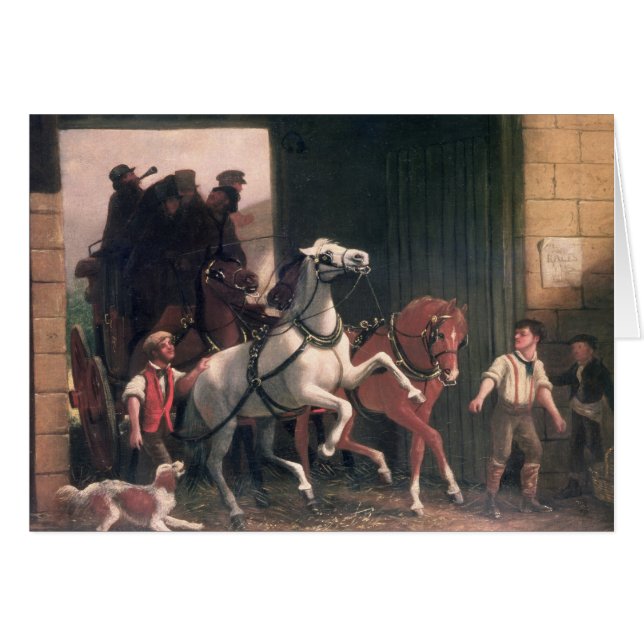 The Stage Arrives, c.1830 (Front Horizontal)