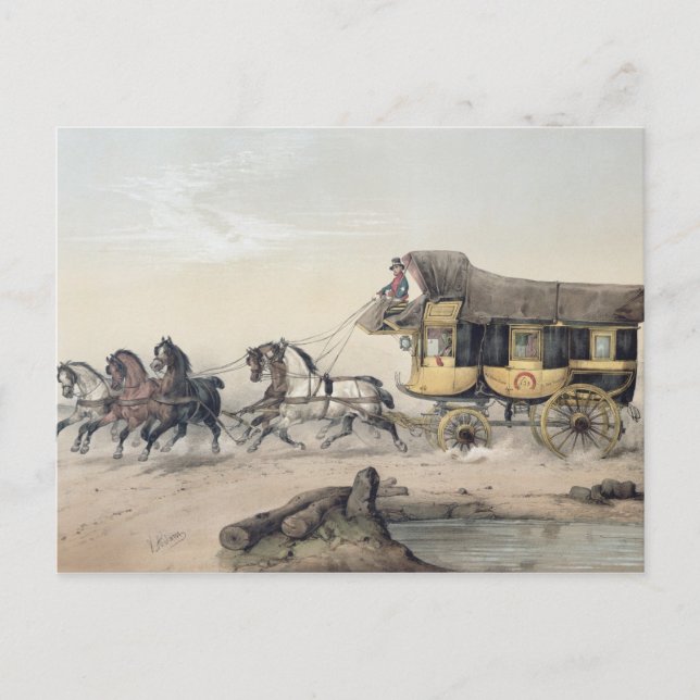 The Stage Coach Postcard (Front)