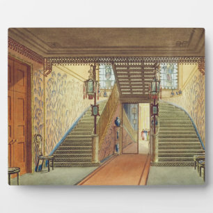 The Staircase, from Views of the Royal Pavilion, B Plaque