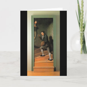 The Staircase Group, by Charles Willson Peale Card