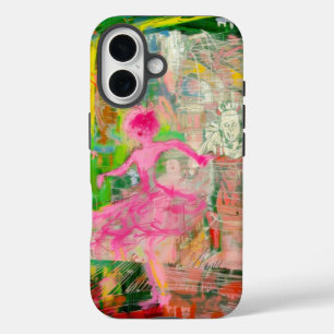 The Stalker - Neon Ballet Chaos  iPhone 16 Case